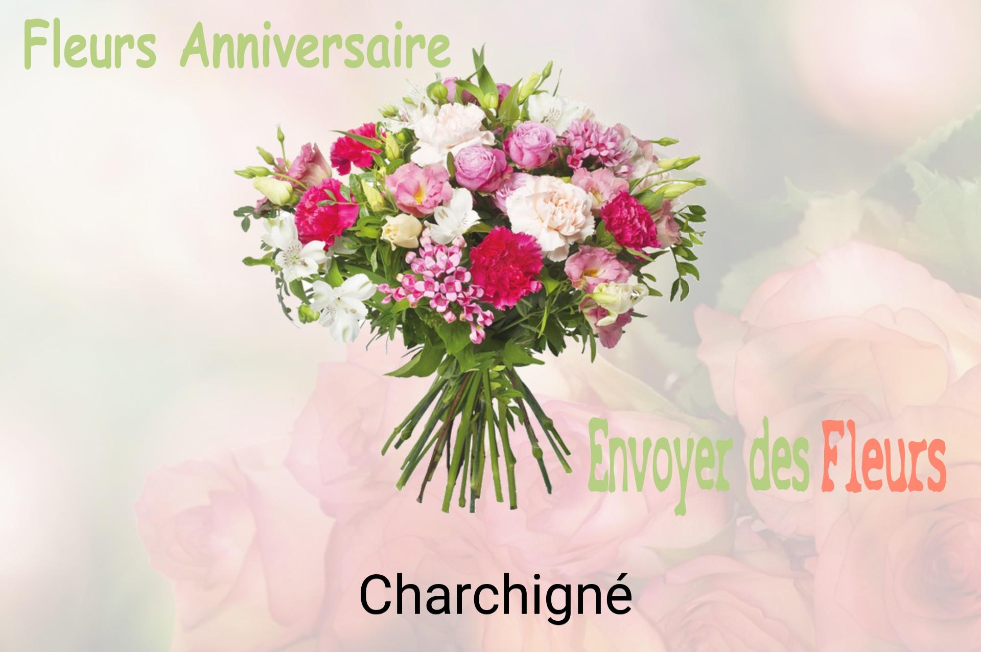 Bouquet de fleurs d’anniversaire livré à Charchigné